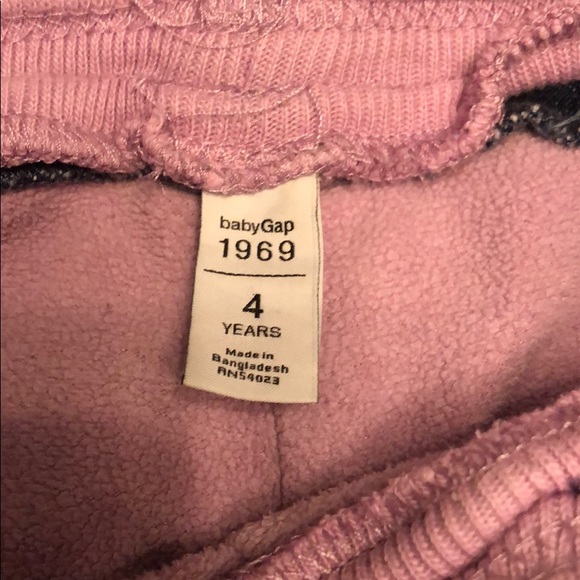 BabyGap girl jeans with fleece - Picture 3 of 4